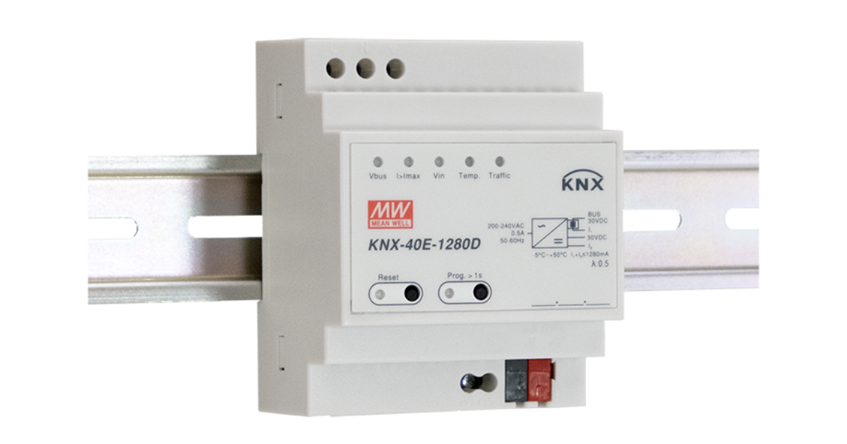 KNX40E1280 Series KNX Power Supplies Ecopac Power