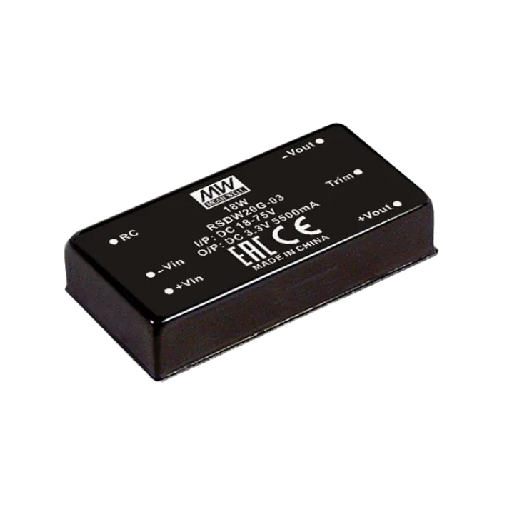RSDW20 & RDDW20 Series