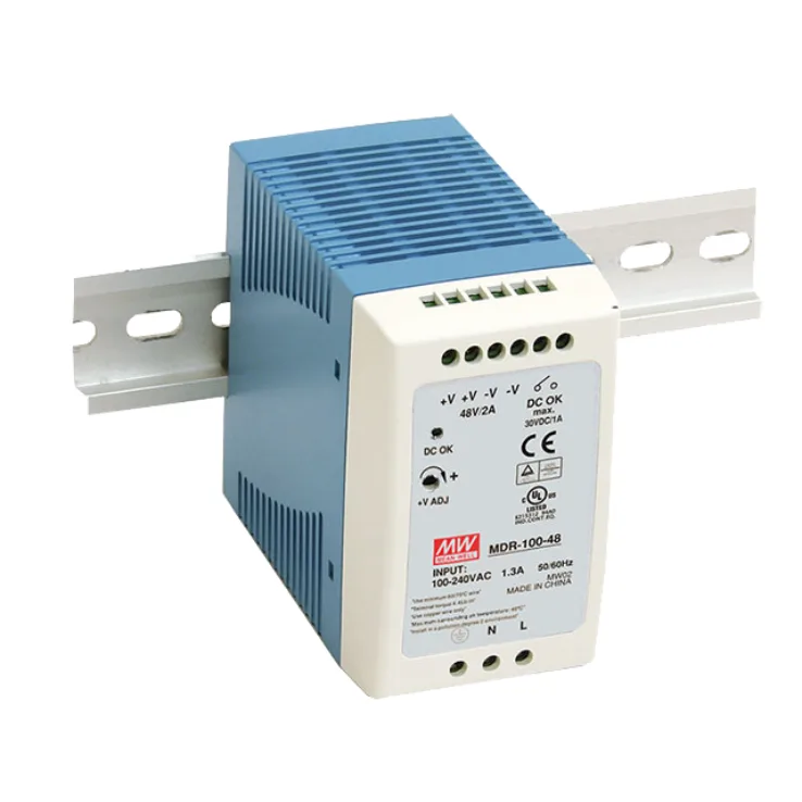 MEAN WELL MDR-100-48 DIN Rail Power Supply 96W 48V
